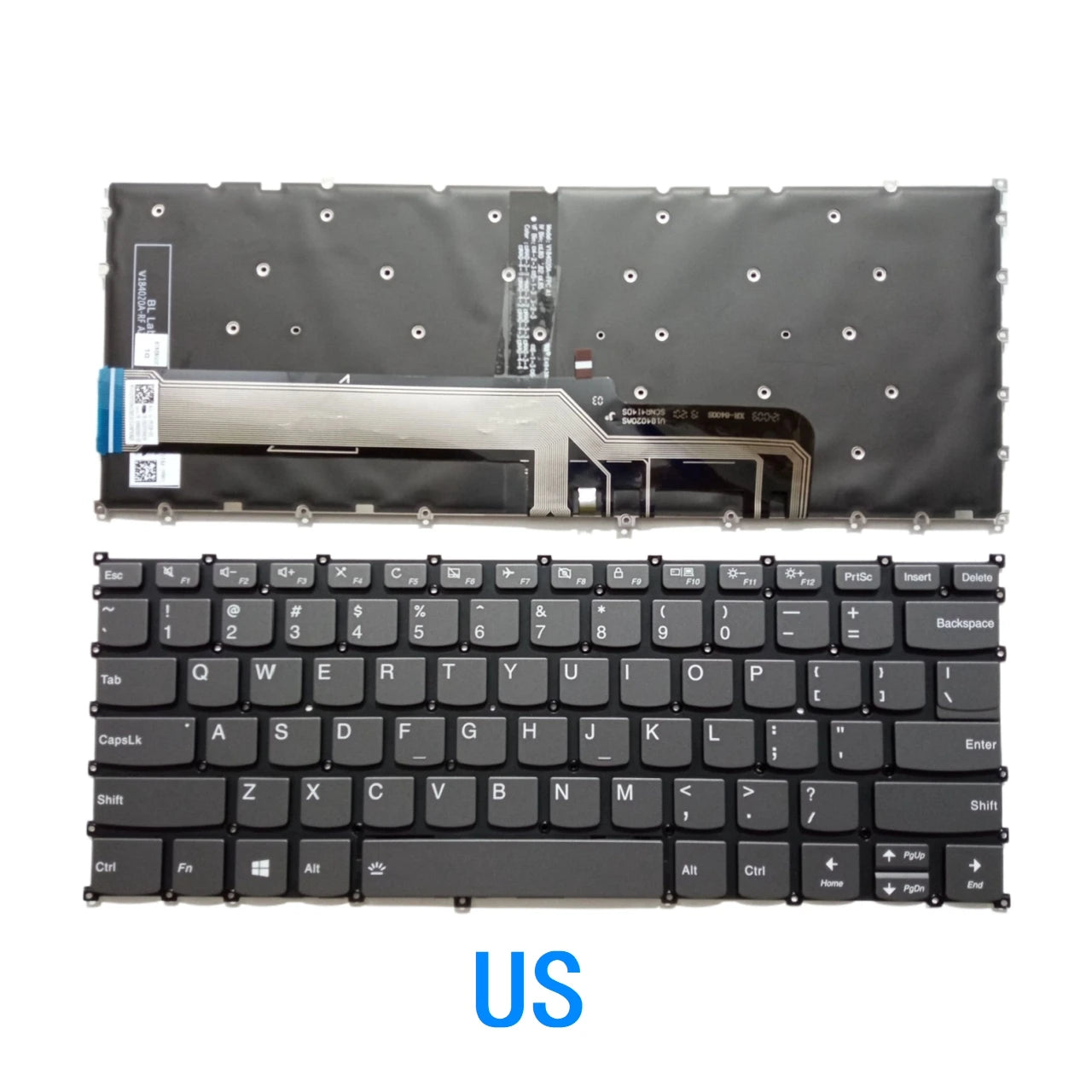 New US Spanish Language  Backlit Keyboard For Lenovo IdeaPad S540-14IWL S540-14IML Air 14 2019 yoga 340-14 340S-14 Lenovo laptop repair parts