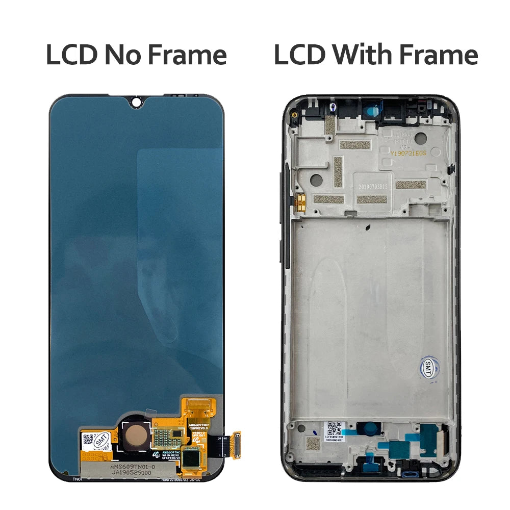 6.01" Mi A3 , for Xiaomi Mi A3 M1906F9SH Lcd Display Digital Touch Screen with Frame for Xiaomi Mi CC9e Screen Replacement Xiaomi phone repair parts