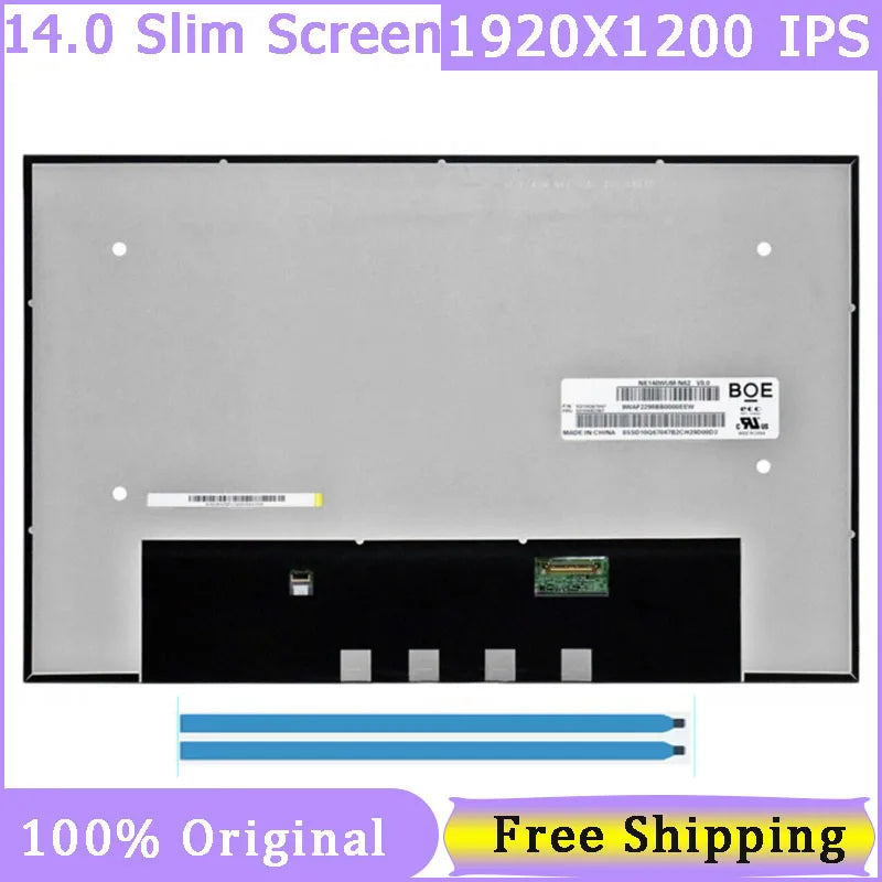 14'' Inch 30 Pin Screen LP140WU1-SPB2 NE140WUM-N62 B140UAN02.1 LP140WU1-SPB1 MNE007JA1-1 LED Display Matrix New Replacement