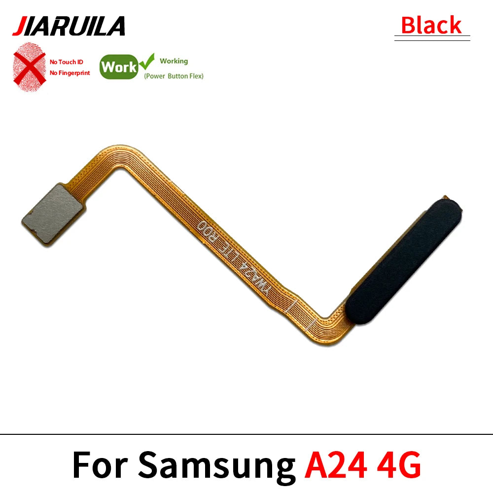 New Fingerprint Sensor Home Return Key Menu Button Flex Cable For Samsung A04s A13 A14 A24 A34 A54 4G 5G Samsung phone repair parts