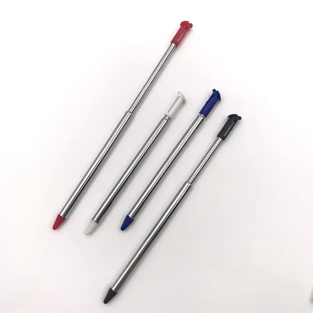 1PC For Nintendo New3DS Metal Extendable  Stylus Pen  Pins Touch Pen Stylus For New 3DS Game console repair parts