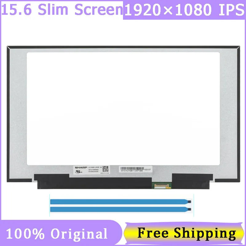 15.6" Slim 40 Pin Laptop Screen LQ156M1JW26 LQ156M1JW09 LQ156M1JW03 LQ156M1JW08 LQ156M1JW16 1920*1080 IPS 240HZ Display Matrix