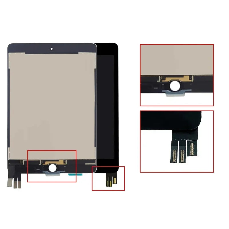 OEM LCD For APPLE iPad Mini 4 5 2015 2019 4th A1538 A1550 A2124 A2126 Display Touch Screen Digitizer Panel Assembly Replacement  iPad repair parts