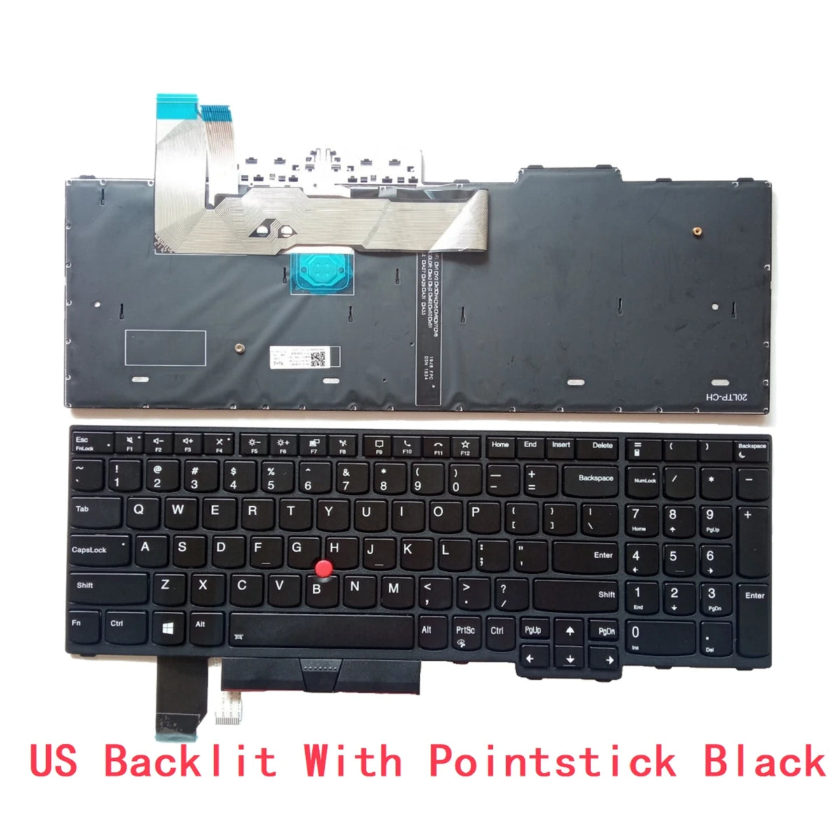 New US Russian Spanish Arab Brazil Laptop Backlit Keyboard For Lenovo Thinkpad P15 P15V P17 T15P L15 Gen1 5N21D93876 5N21D93720 Lenovo laptop repair parts