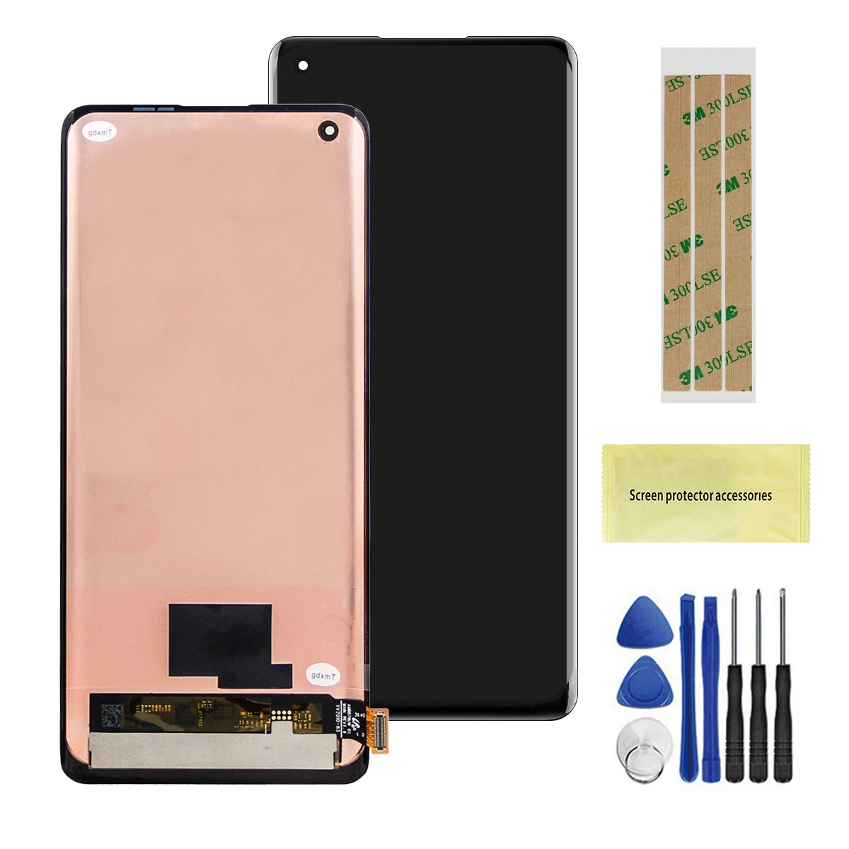 OLED Display For Oneplus 8 pro IN2023 IN2020 IN2021 LCD Display Touch Screen Digitizer Assembly For Oneplus 8 pro LCD Screen Oneplus phone repair parts