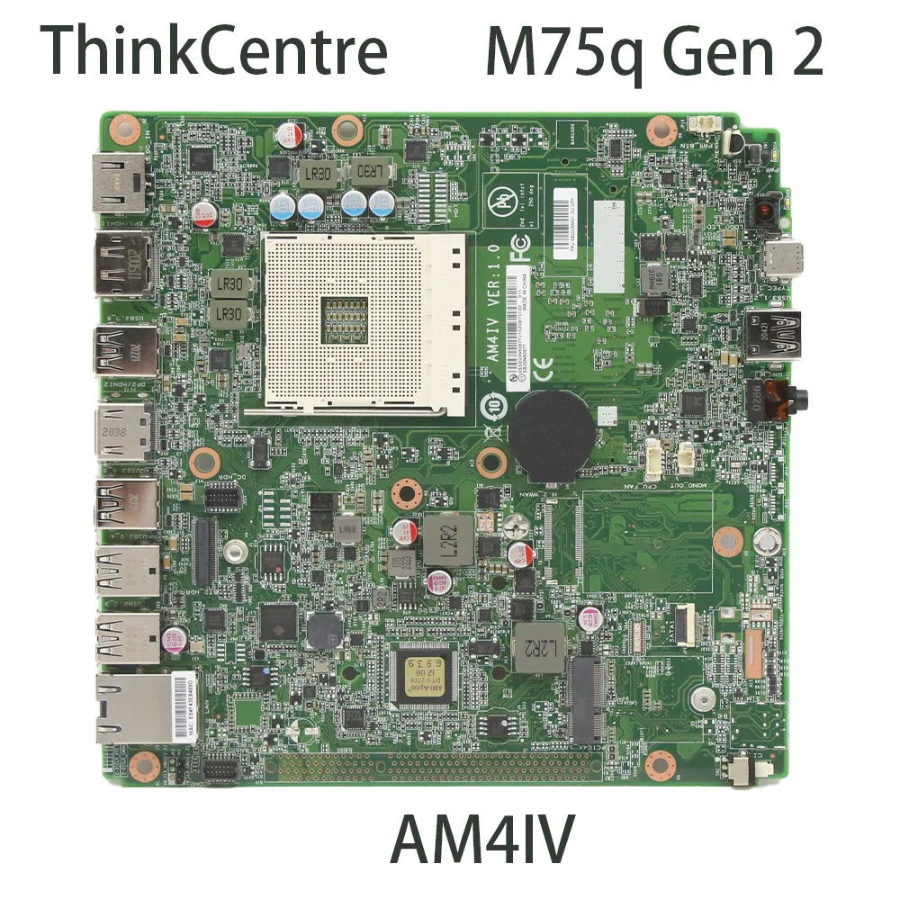Laptop Motherboard For Lenovo ThinkCentre	M75q Gen 2 With AM4IV FRU:5B20U54401 5B20U54402 5B20U54842 5B20U54841 5B20U54843 Lenovo laptop repair parts