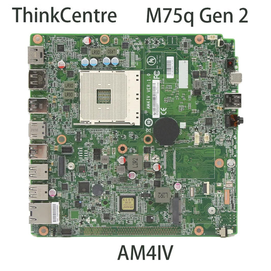 Laptop Motherboard For Lenovo ThinkCentre	M75q Gen 2 With AM4IV FRU:5B20U54401 5B20U54402 5B20U54842 5B20U54841 5B20U54843 Lenovo laptop repair parts