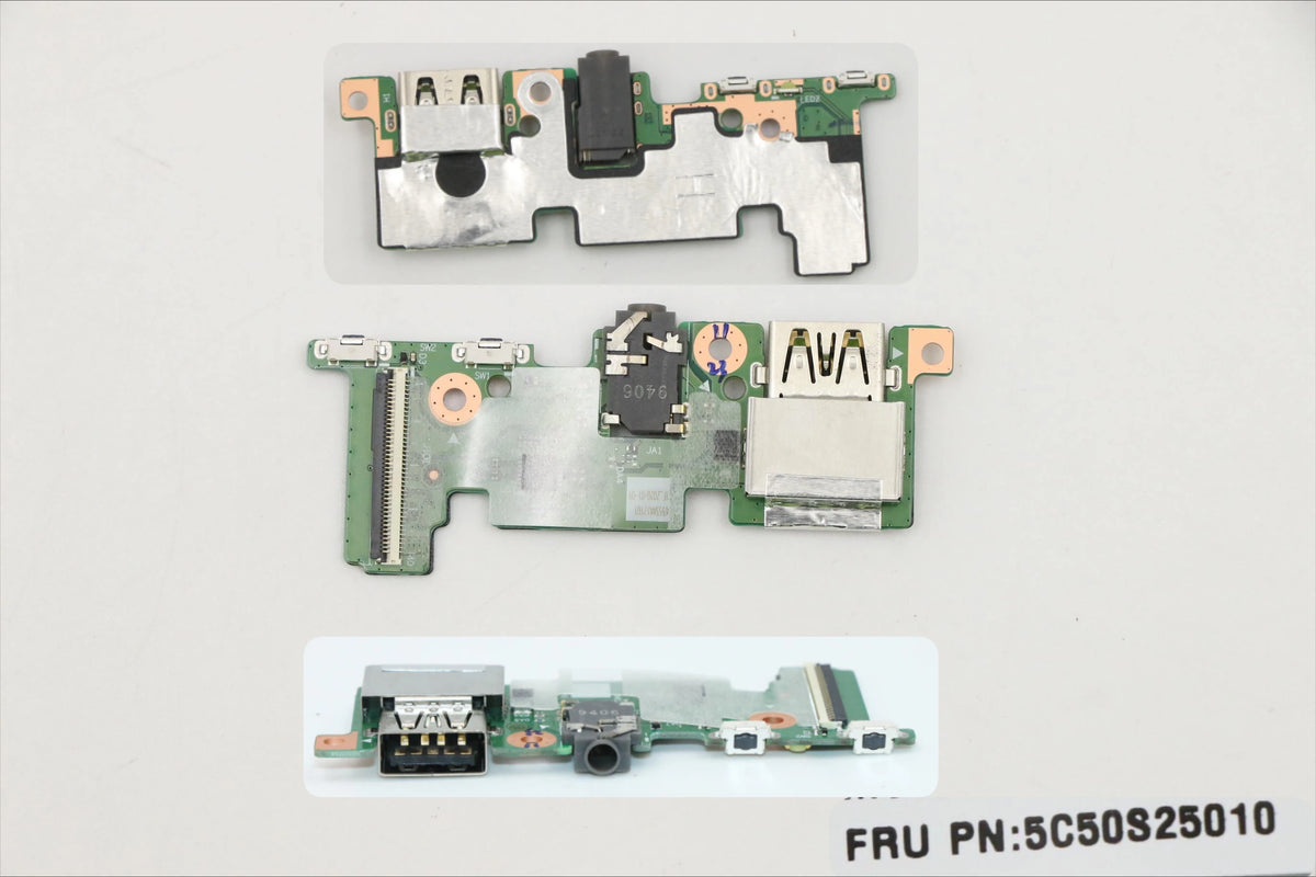 USB audio jack daughter board For Lenovo S540-13API 13IML 13ARE Xiaoxin Pro13 GS341 NS-C581 GS340 NS-C571 5C50S25011 5C50S25010 Lenovo laptop repair parts