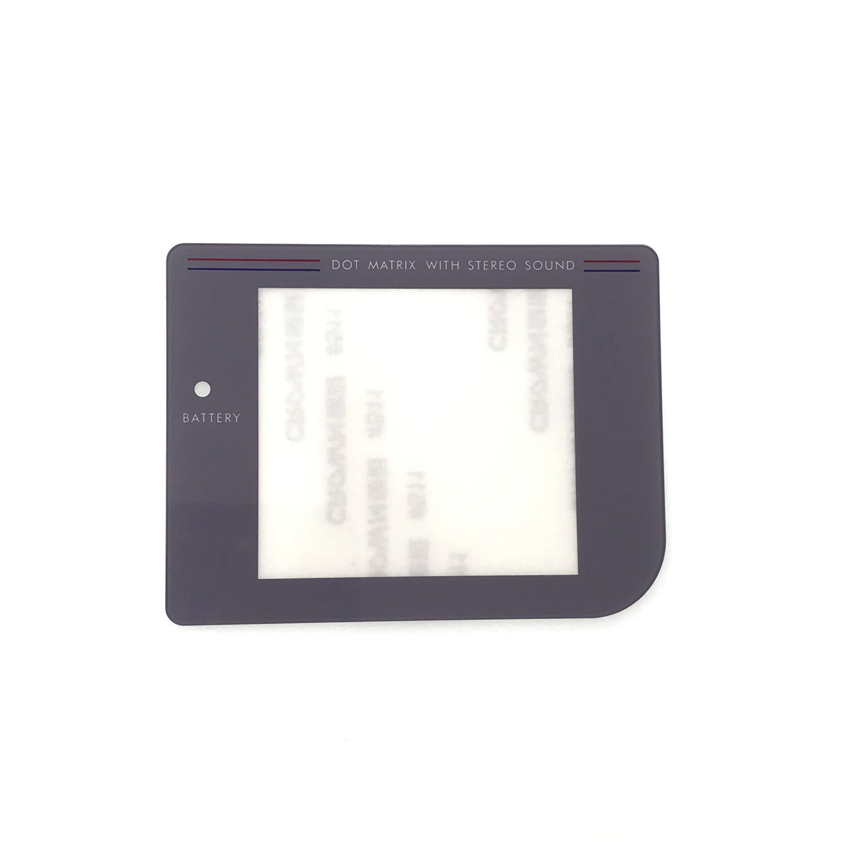 10PCS Glass Screen Lens For GB Glass Plastic With Adhensive DMG-01 Lens Cover For GameBoy Plastic Lens Game console repair parts