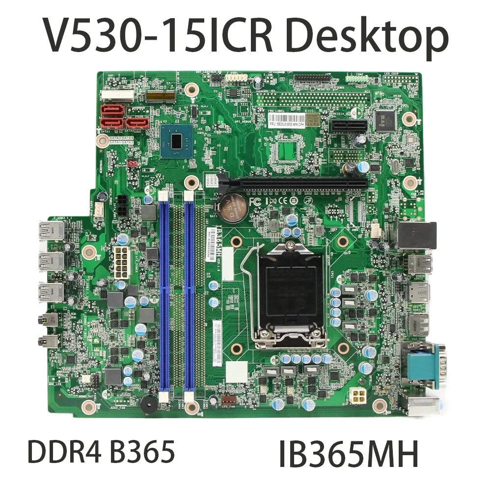 Laptop Motherboard For Lenovo V530-15ICR  DDR4  With B365  IB365MH FRU  5B20U53858 5B20U53859 Lenovo laptop repair parts
