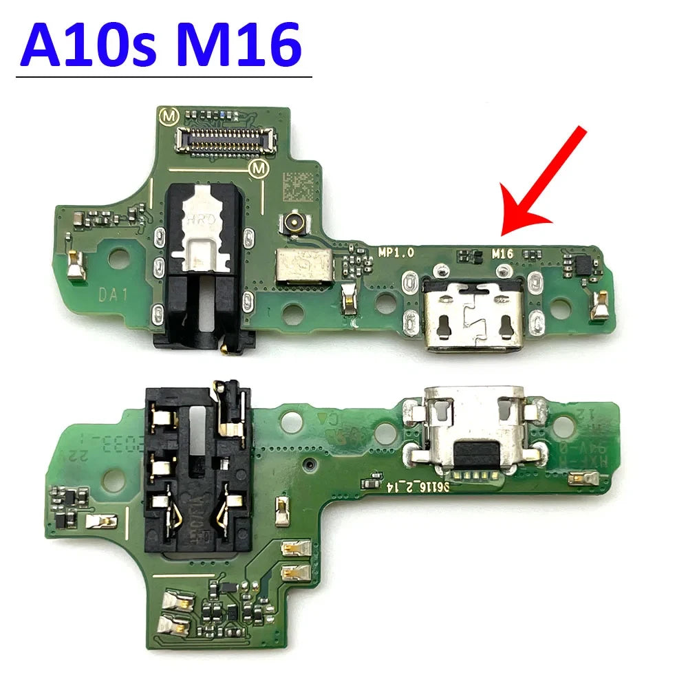 USB Charging Port Board Flex Cable Connector Parts For Samsung A10S A107 A107F A20s A207 A207F M12 M14 M15 M16 Samsung phone repair parts