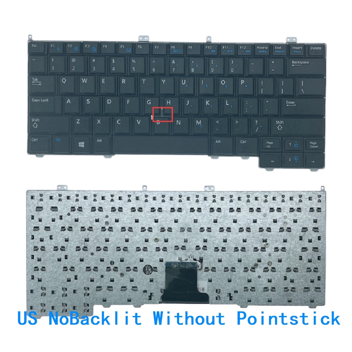 New US Spanish Language  Backlit Keyboard For Dell Latitude 12-7000 14-7000 series E7420 E7240 E7440 E7420D 08PP00Dell laptop repair parts