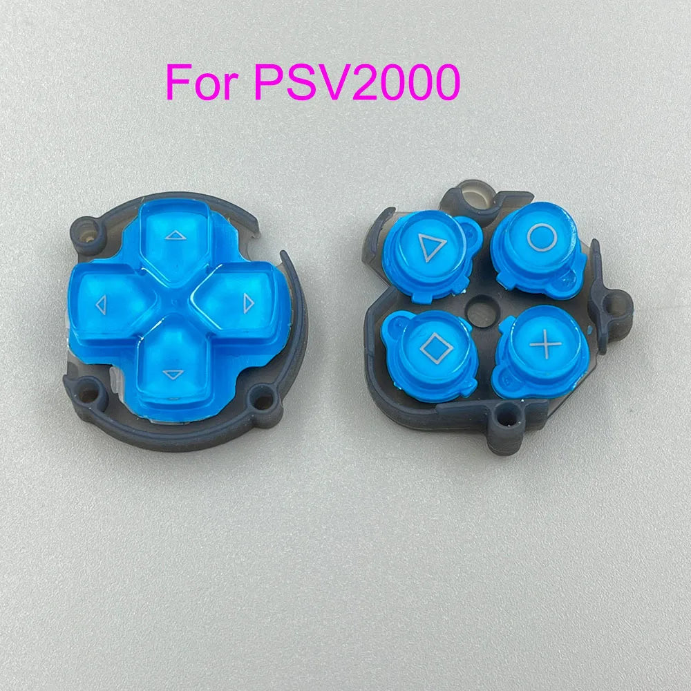 1PC For PSVita 2000 White Black  L R Trigger Button For PSV2000 Replacement Cross Function Button Game console repair parts