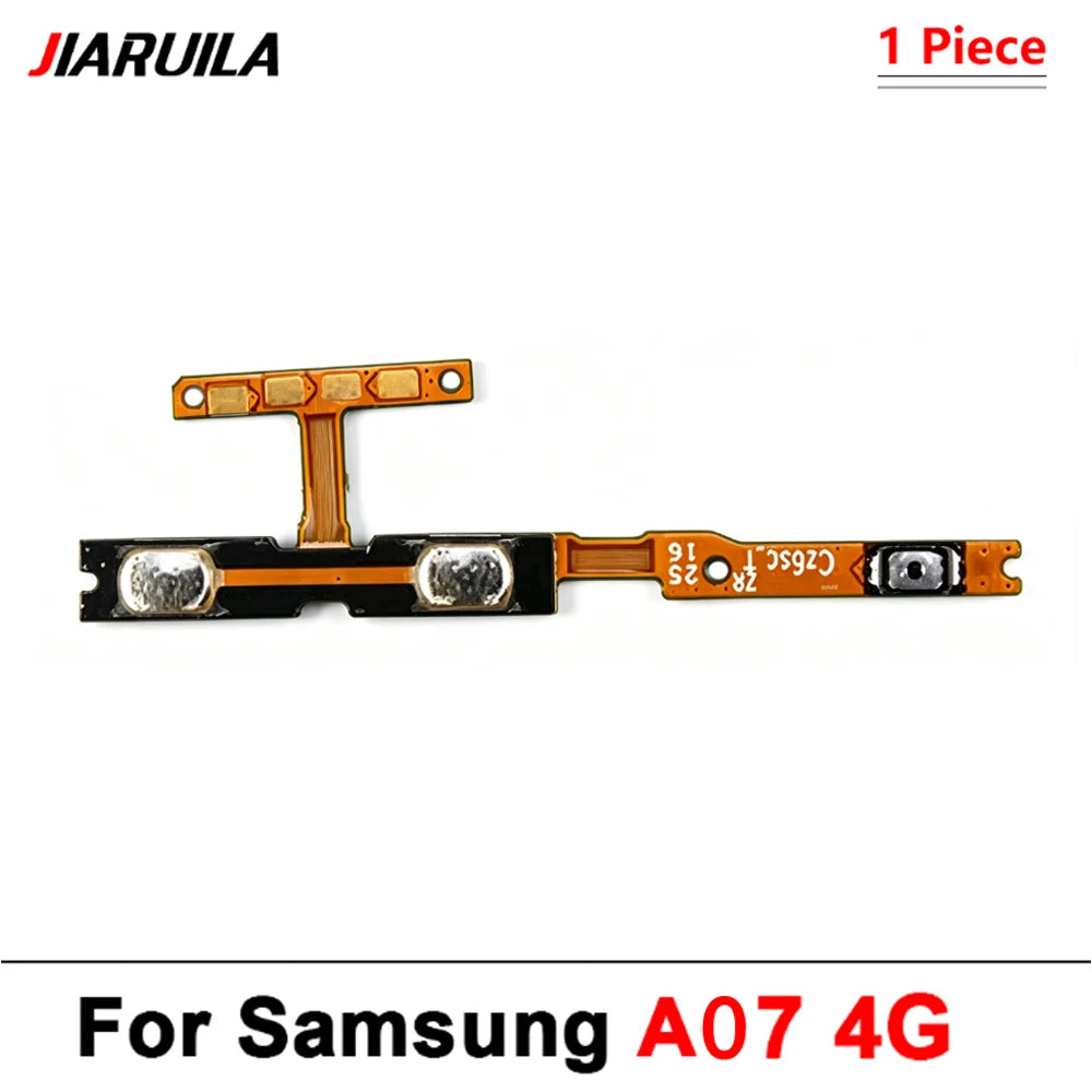 New For Samsung A06 A06s A16 A26 A36 A56 A07 A17 A37 4G 5G Volume Button Power Switch On Off Button Flex Cable Samsung phone repair parts