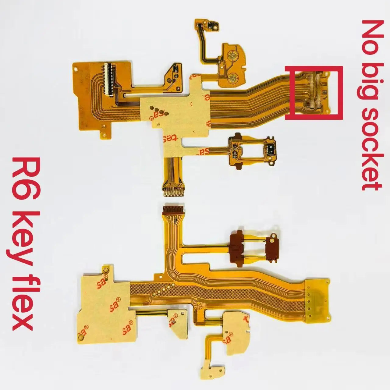 New Back Keypad Button Flex Cable for Canon EOS R6 Key Cable 1pcs Repair Parts  Digital Camera repair parts