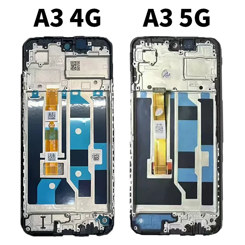 A3 5G CPH2683, CPH2693 Display Screen For Oppo A3 4G CPH2669, CPH3669 LCD Display Touch Screen Digitizer Assembly Oppo phone repair parts Realme phone repair parts