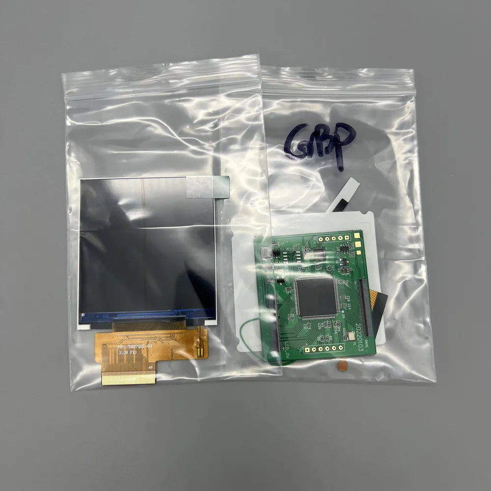 New GBP LCD Screen. Easy to Install 2.6 "Original Size IPS High Brightness LCD Screen is Suitable for Nintendo Gameboy Pocket Game console repair parts