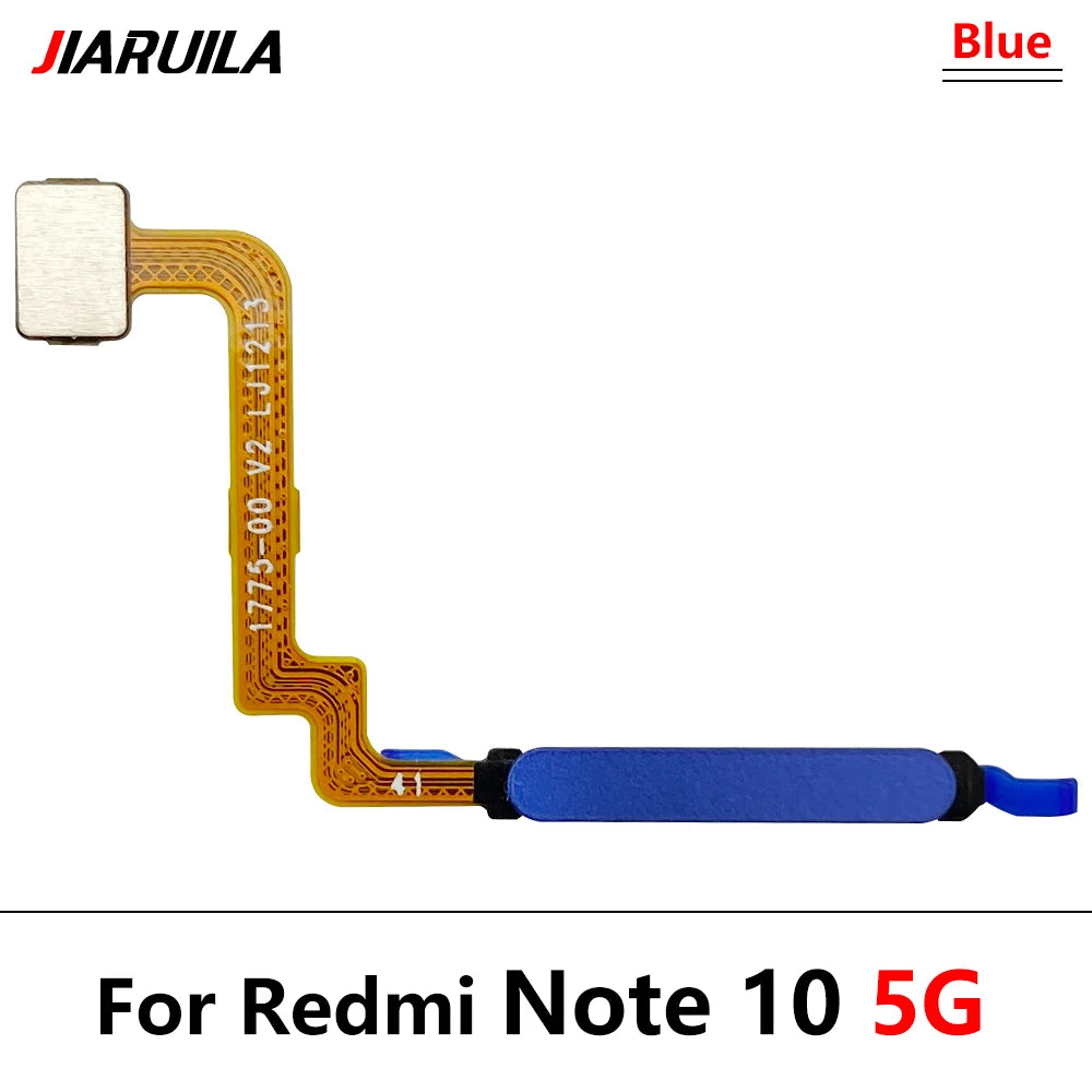 New For Xiaomi Poco M3 Pro / For Redmi Note 10 5G Home Button FingerPrint Touch ID Sensor Flex Cable Replacement Parts  Xiaomi  Xiao mi phone repair parts
