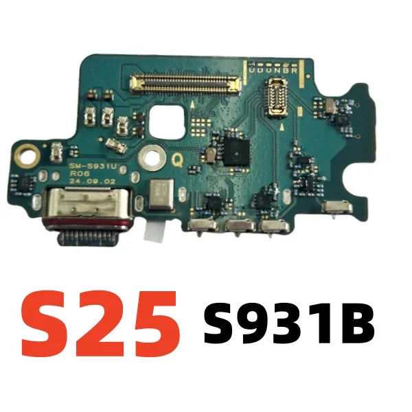 Charging Dock USB Port Connector Flex Cable for Samsung S25 Plus S931B S936B S938B S931U S936U S25 Ultra S731B Samsung phone repair parts