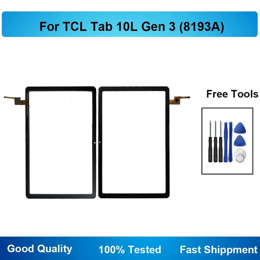 10.1 Inch For Tcl 8193 Touch Screen Digitizer Replacement For TCL Tab 10L Gen 3 10.1" 8193A Tablet repair parts