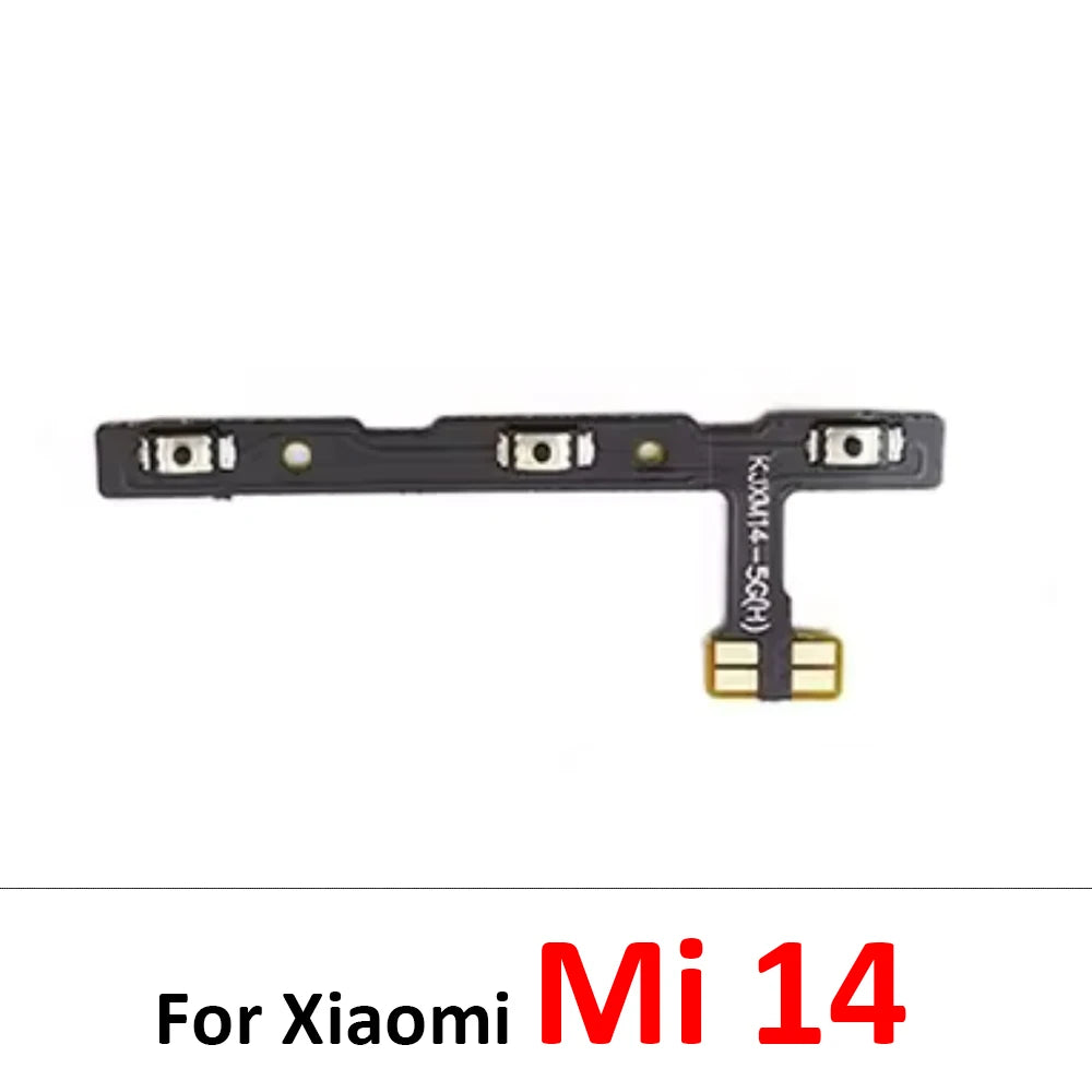 Power on off Volume Key Button Flex Cable For Xiaomi Mi 11 11T 12 12T 12s 13 14 Pro Lite 12s Ultra  Xiaomi  Xiao mi phone repair parts