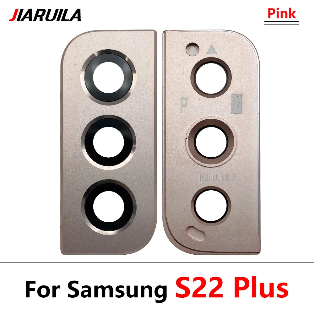 New Housing Back Rear Camera Glass Lens With Cover Frame Holder For Samsung S22 S23 Plus Ultra Samsung phone repair parts