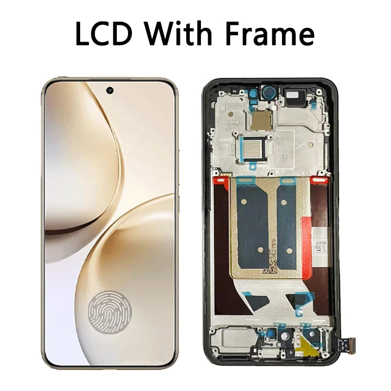 6.83''New For Oppo Realme 14 Pro Plus LCD With Frame For Realme 14 Pro+ RMX5051 Lcd Display Touch Screen Digitizer Assembly  Oppo phone repair parts