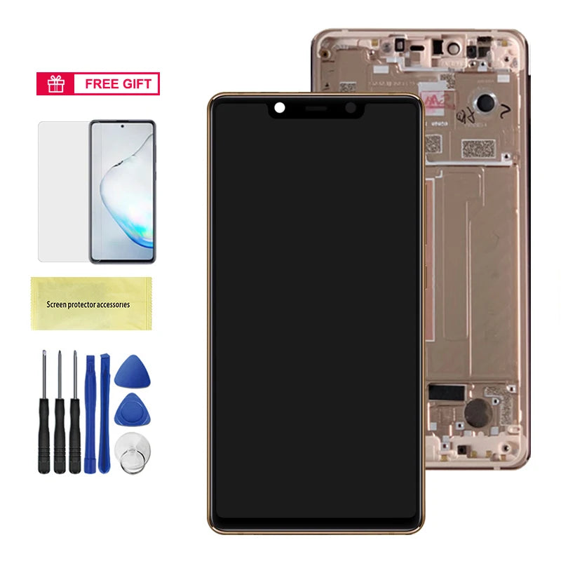 5.88" Mi 8 SE Mi8 SE MI8SE Display Screen With Frame, for Xiaomi Mi 8 SE Lcd Display Touch Screen Digitizer Assembly Replacement Xiaomi phone repair parts