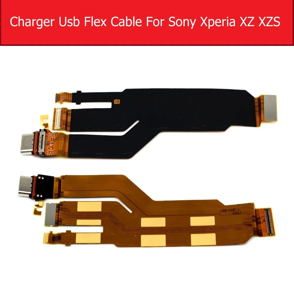 USB Charging Port Board For Sony Xperia XZ/ XZS/XZ Premium XZ1/XZ1 Compact mini Charger Dock Socket Connector Module Flex Cable Sony phone repair parts