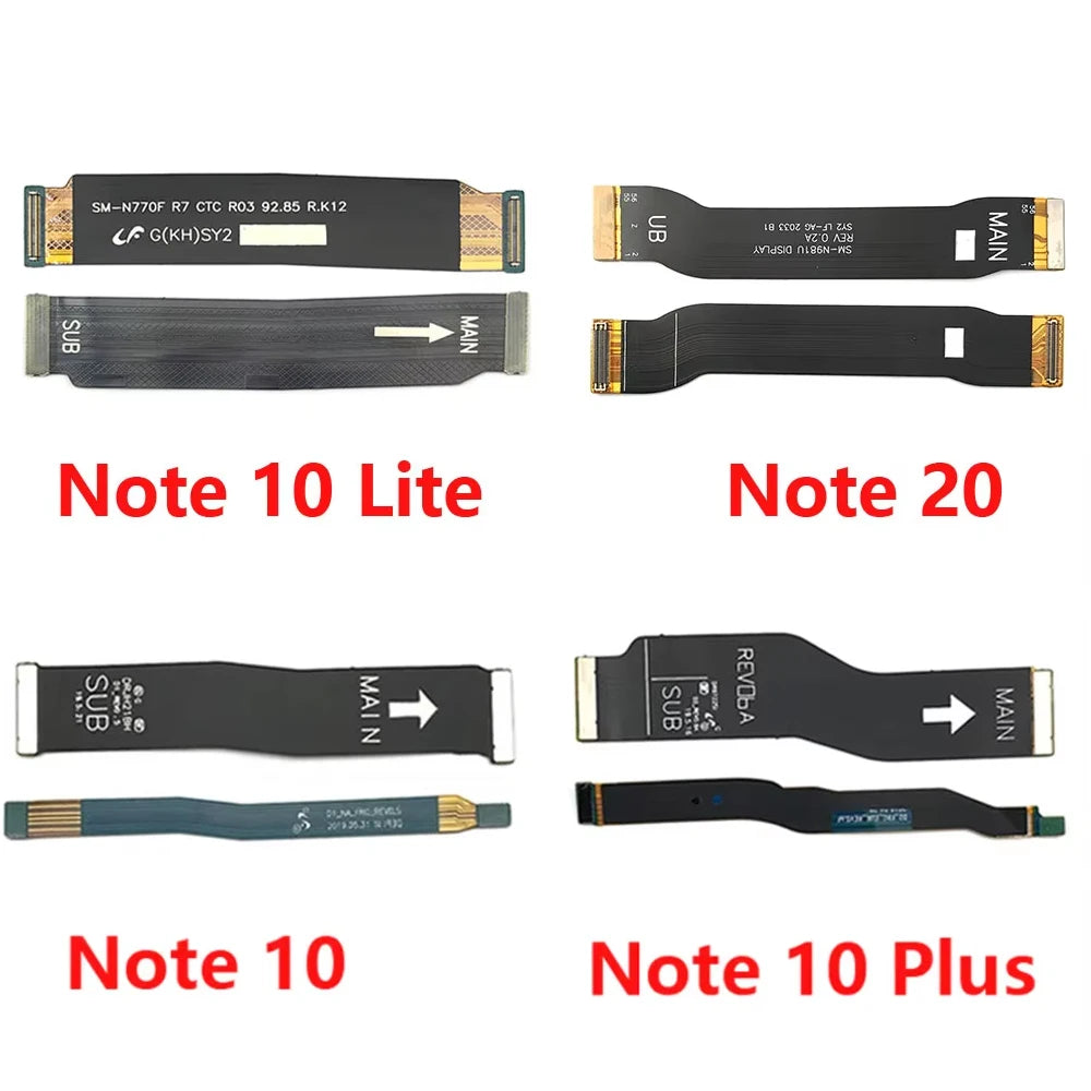 New For Samsung Note 10 Plus Lite / Note 20 Ultra N981B N981U N986B N986U N986N Wifi Network Signal Antenna Main Flex Cable Samsung phone repair parts