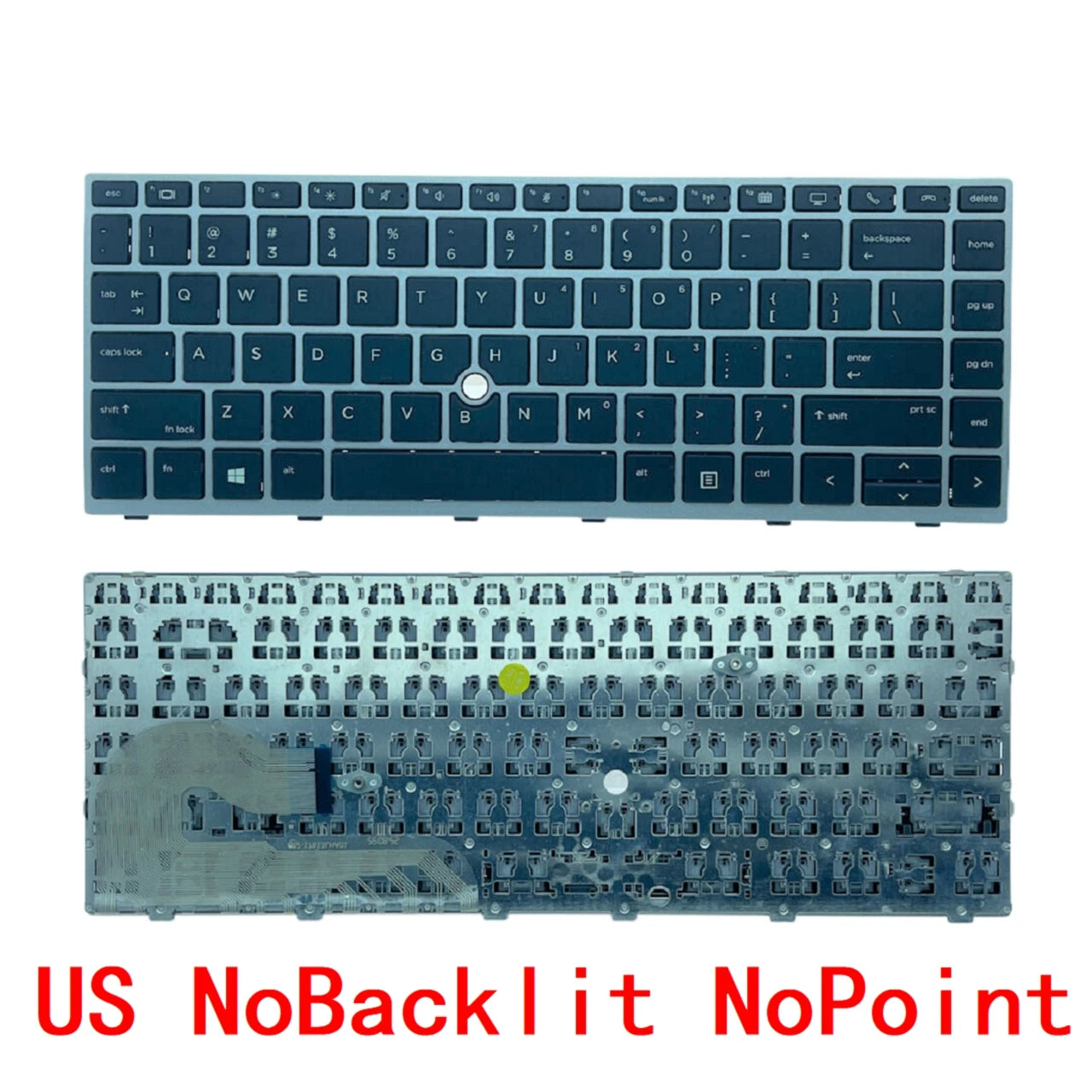 New US Russian Spanish UK Laptop Backlit Keyboard For HP EliteBook 840 G5 846 G5 745 G5 L11309-001 HPM17B3 L12375-251 L15540-251  HP laptop repair parts