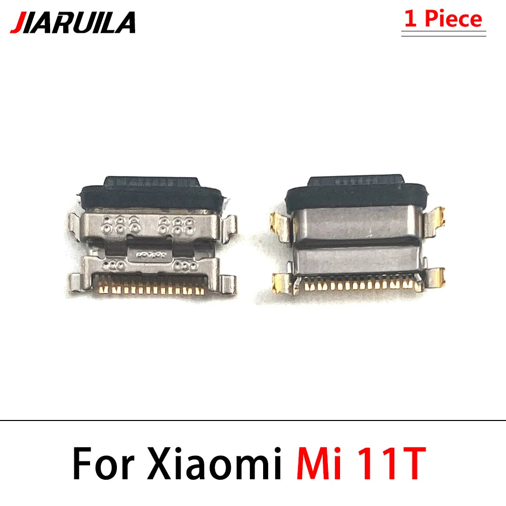 100Pcs New For Xiaomi Mi 8 9 Se 9T 10 10T 11 11T 12 Lite Pro Mi A1 A2 A3 Charger Micro USB Charging Port Dock Connector Socket  Xiaomi  Xiao mi phone repair parts