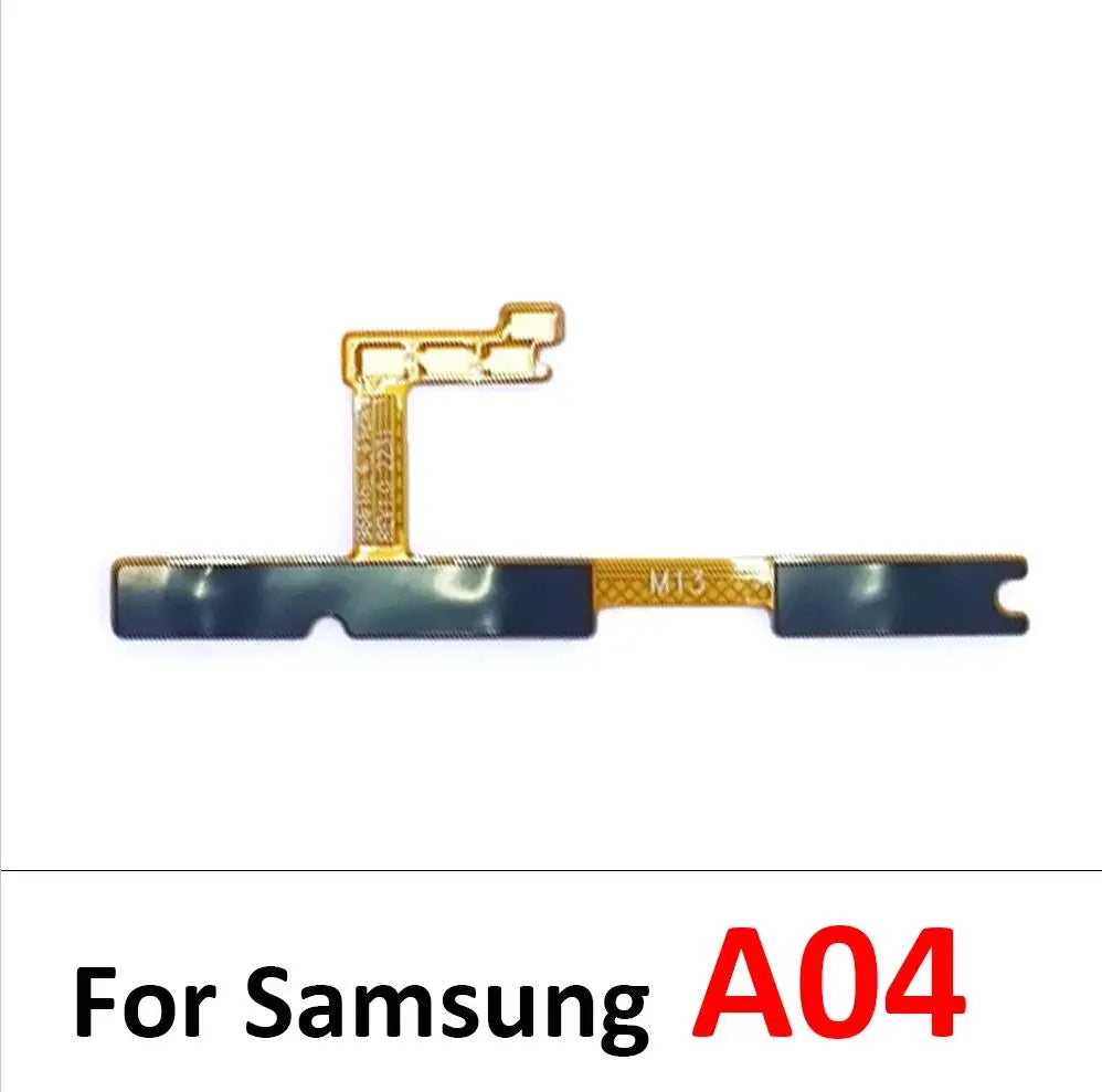 For Samsung A04 A04s A04E A14 4G 5G A145 A145F A145P A146 A146P A146B Power Switch On Off Button Volume Key Button Flex Cable Samsung phone repair parts