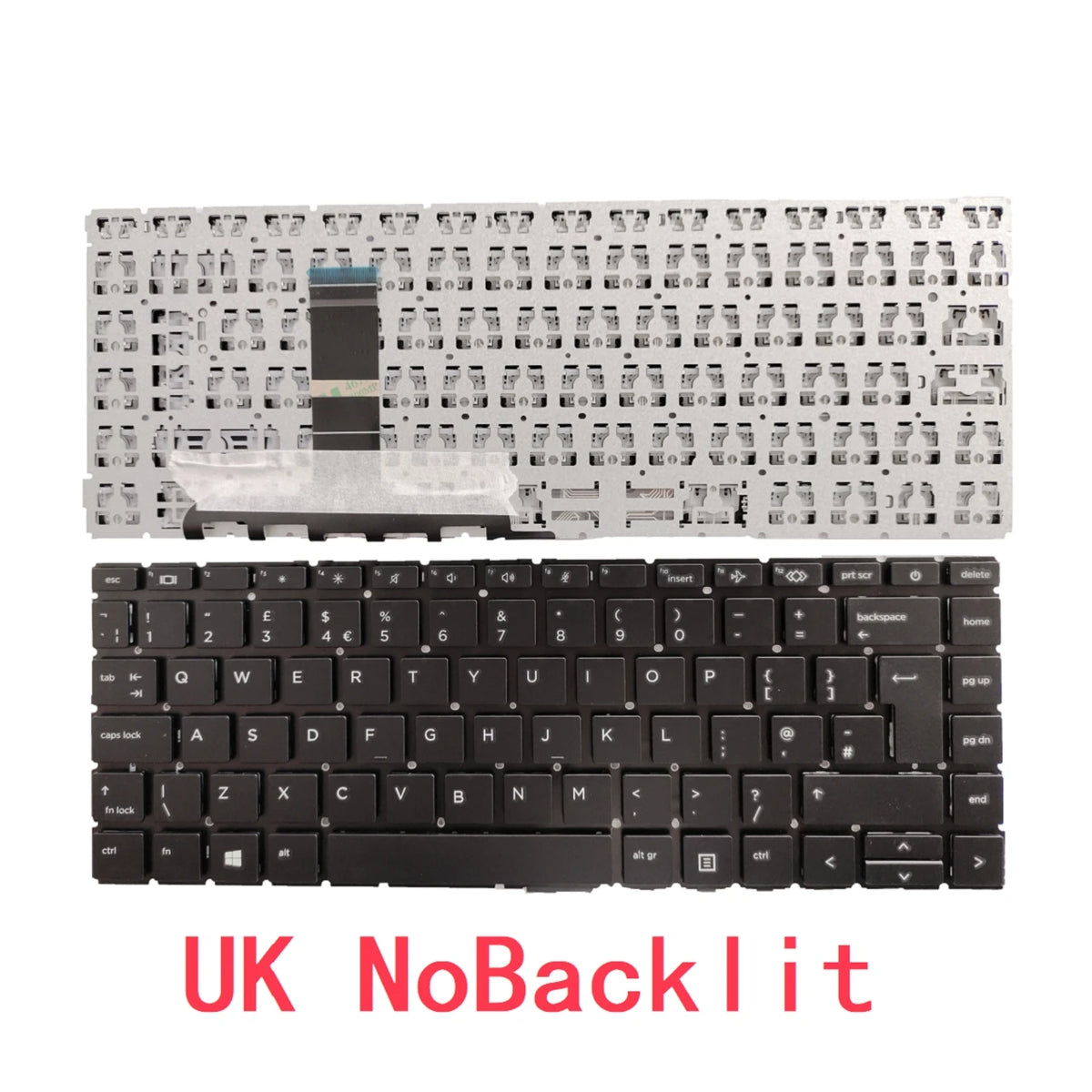 New Spanish UK Brazil Laptop Backlit Keyboard For HP ProBook 440 G8 / 445 G8 / 445R G8 / 640 G8 / 645 G8 Notebook PC Replacement  HP laptop repair parts