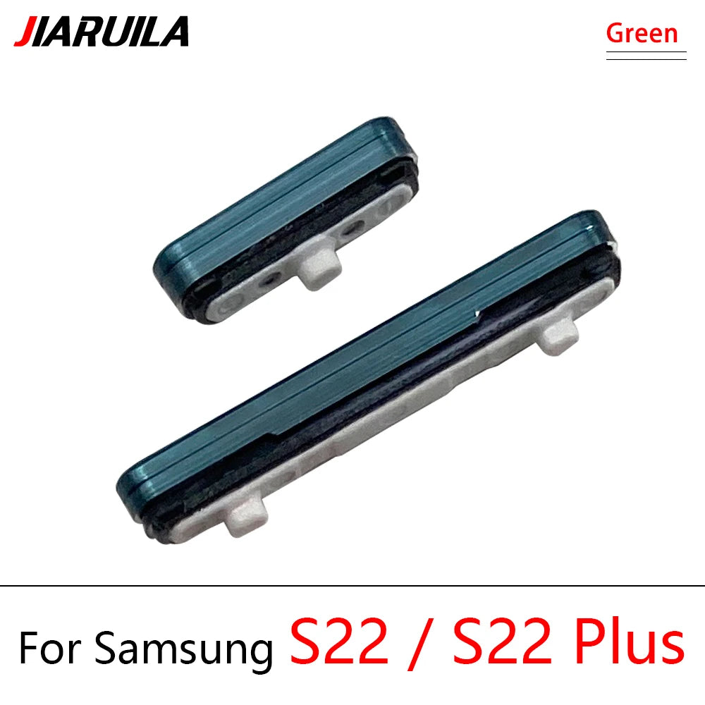For Samsung S22 S23 Plus Ultra 5G Power Button + Volume Side Button Key Replacement Parts Samsung phone repair parts