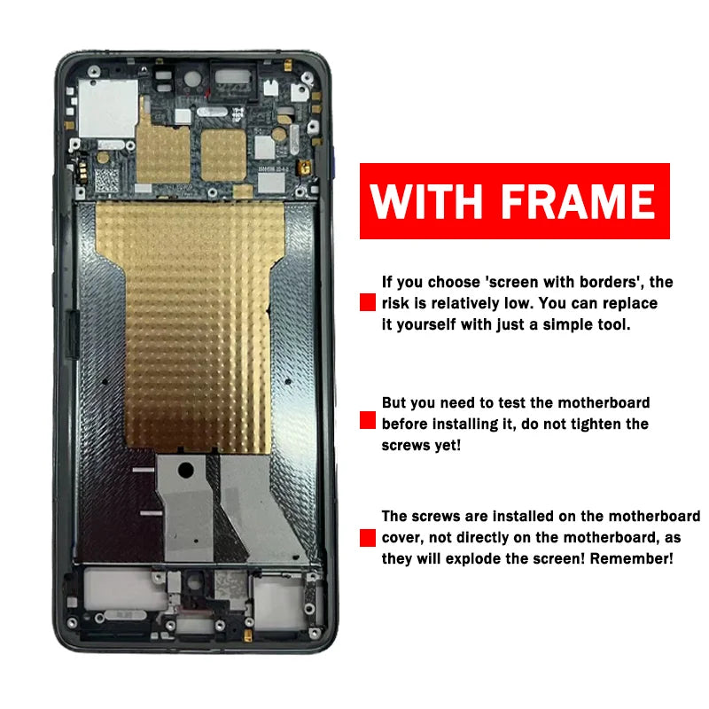6.7“AMOLED 120Hz For Moto X70 Air LCD for Motorola Edge 70 Edge70 LCD XT2601-2 Display Touch Screen Digiziter Assembly Motorola phone repair parts