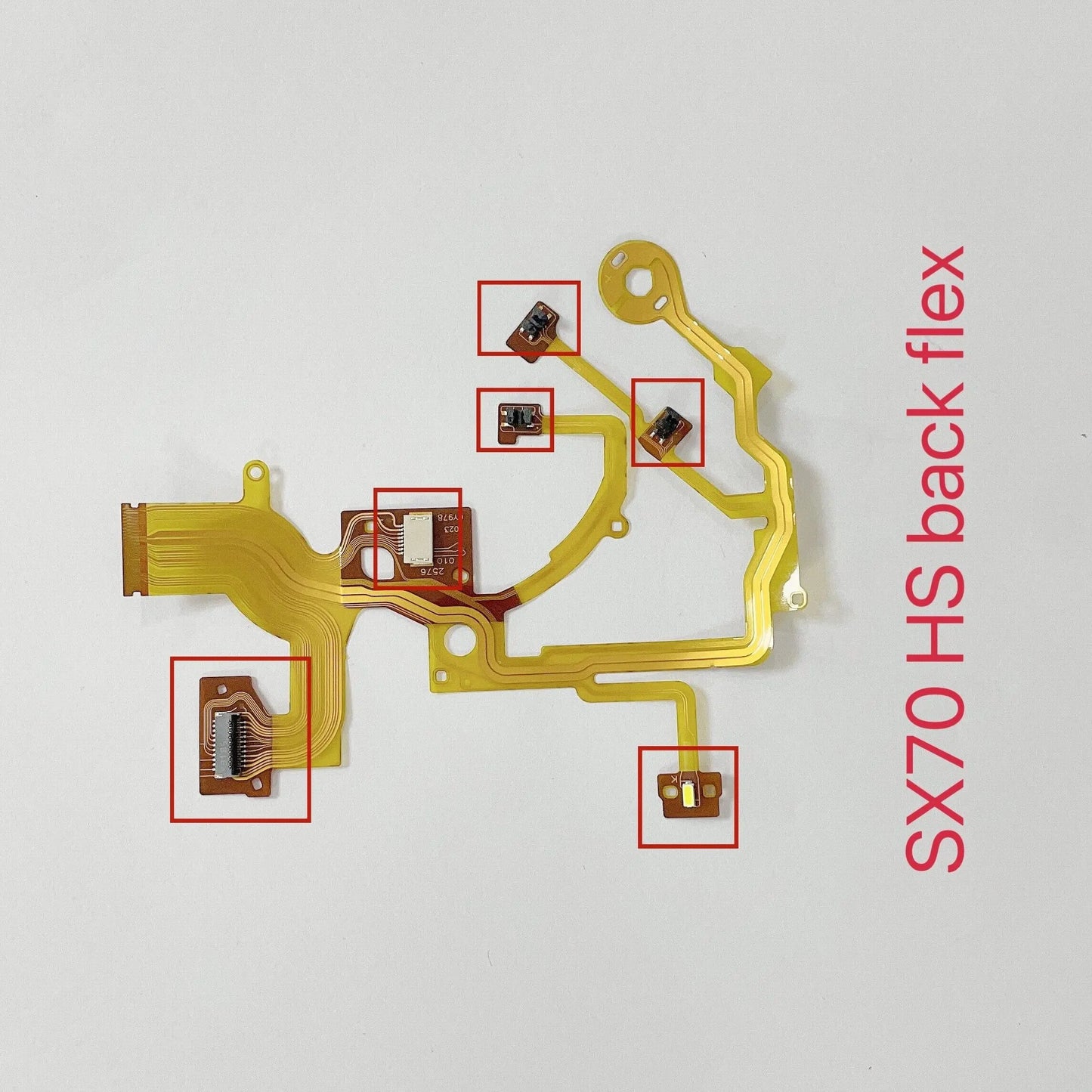 New SX70 Lens Back Rear Flex Cable with Full IC for Canon Camera Lens SX70HS Replacement Parts  Digital Camera repair parts