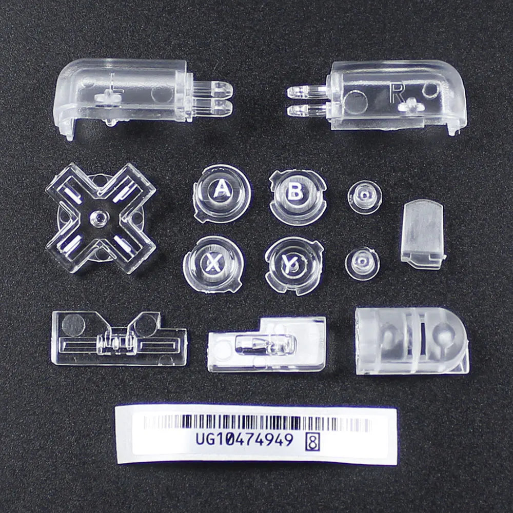 1Set For DS Lite NDSL Game Console Full Set Button Power ON OFF Key ABXY L R D Pad Cross Key Replacement Parts Game console repair parts