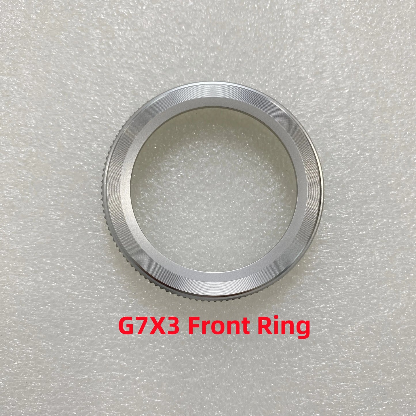 New Silver G7Xiii Lens Front Ring for Canon G7X3 G7X Mark III Front Cover Shell Ring Replacement Parts  Digital Camera repair parts