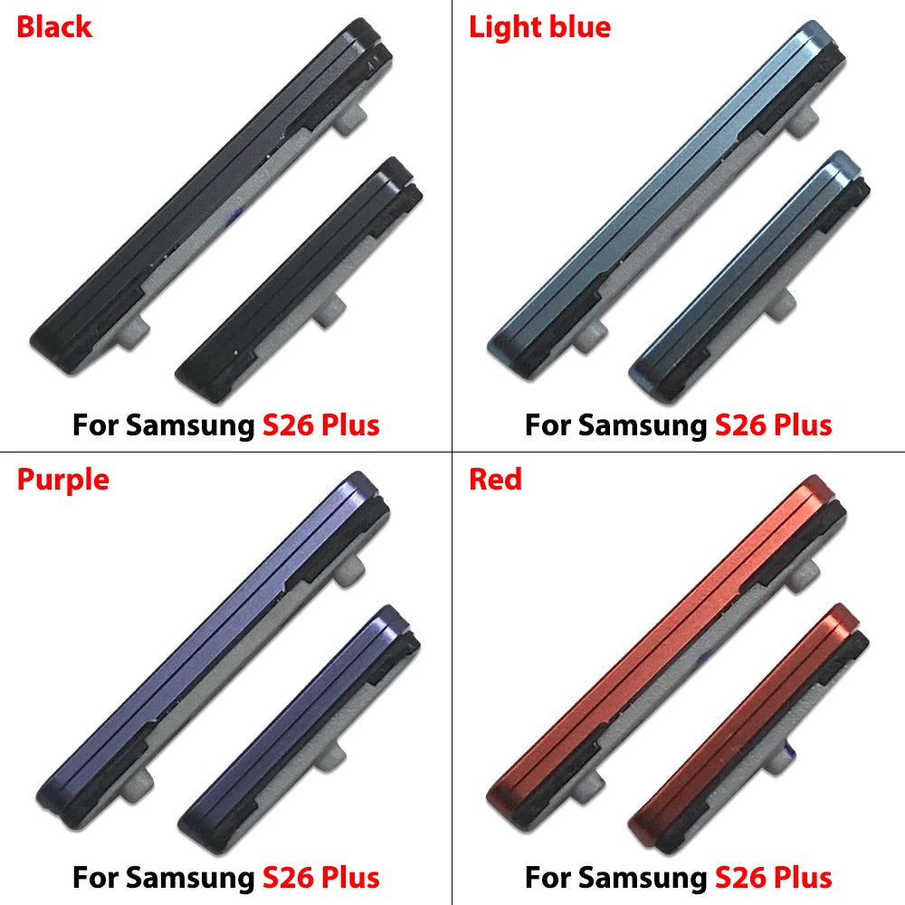 New Power Switch On Off Button Volume Key Button Flex Cable For Samsung S26 Plus Ultra 4G 5G Samsung phone repair parts