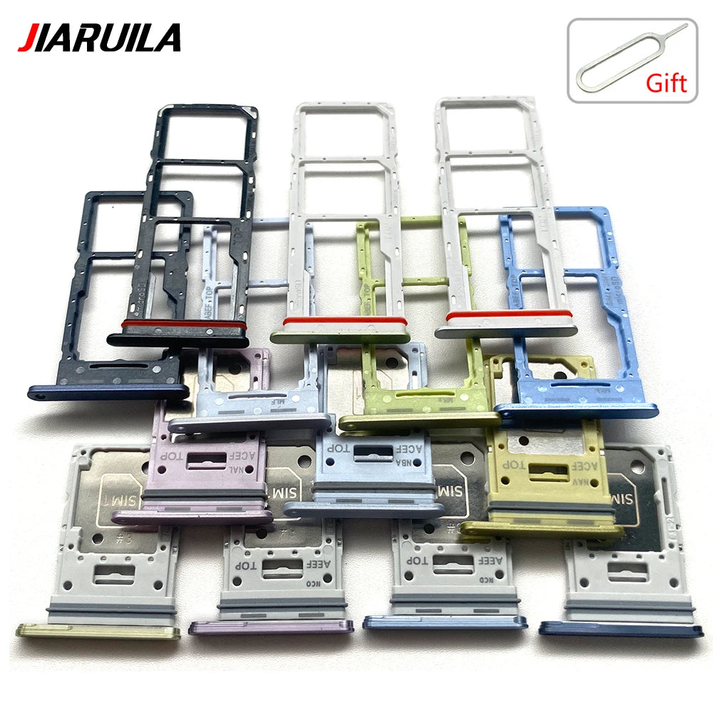 New For Samsung A15 A25 A35 A55 4G 5G SIM Card Slot SD Card Tray Holder Adapter Repair Parts Samsung phone repair parts