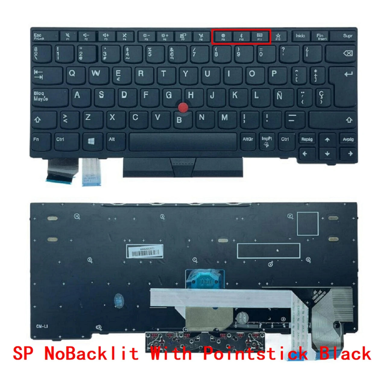US Russian Spanish Latin Backlit Keyboard For Lenovo Thinkpad X280 A285 X395 X390 /L13 gen 1 L13 Yoga gen 1/X13 Gen 1/L13 gen 2 Lenovo laptop repair parts