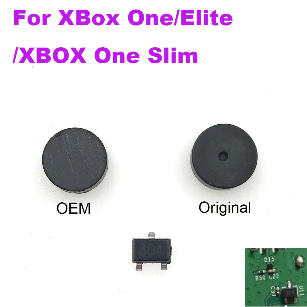 For XBox One/Slim /Elite Controller Wireless Bluetooth Small Holder LT RT Trigger Magnet Button & 304 Sensor Hall Anlaog Chip  Game console repair parts
