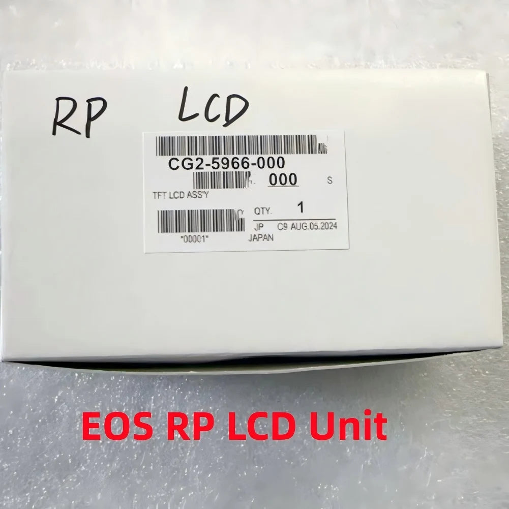 New Original Screen LCD Unit for Canon EOS RP LCD with Cover and Hinge Flex Cable Camera Replacement Parts Digital Camera repair parts