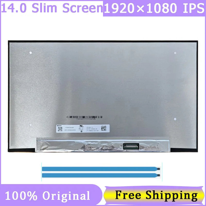 14.0" Slim 30 Pin Laptop Screen N140HCA-EEK N140HCA EEK 1920*1080 FHD IPS Replacement Display Panel
