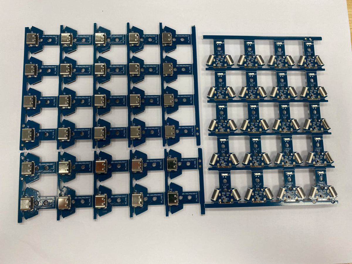 10/20/30PCS DIY USB C Type-C Female Socket Charging Port Jack Board +12PIN Flex Cable for PS4 JDS-040 JDS-050 JDS-055 Controller Game console repair parts