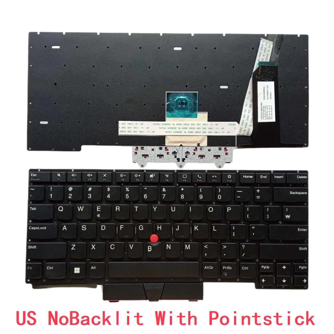 New US Spanish Laptop Backlit Keyboard For Lenovo Thinkpad E14 GEN2 Notebook PC Replacement Lenovo laptop repair parts