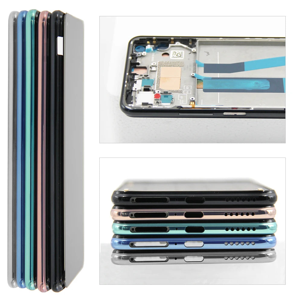 Mi 11 Lite Display Screen , for Xiaomi Mi 11 Lite 5G M2101K9G M2101K9C Lcd Display Digital Touch Screen with Frame Replacement Xiaomi phone repair parts