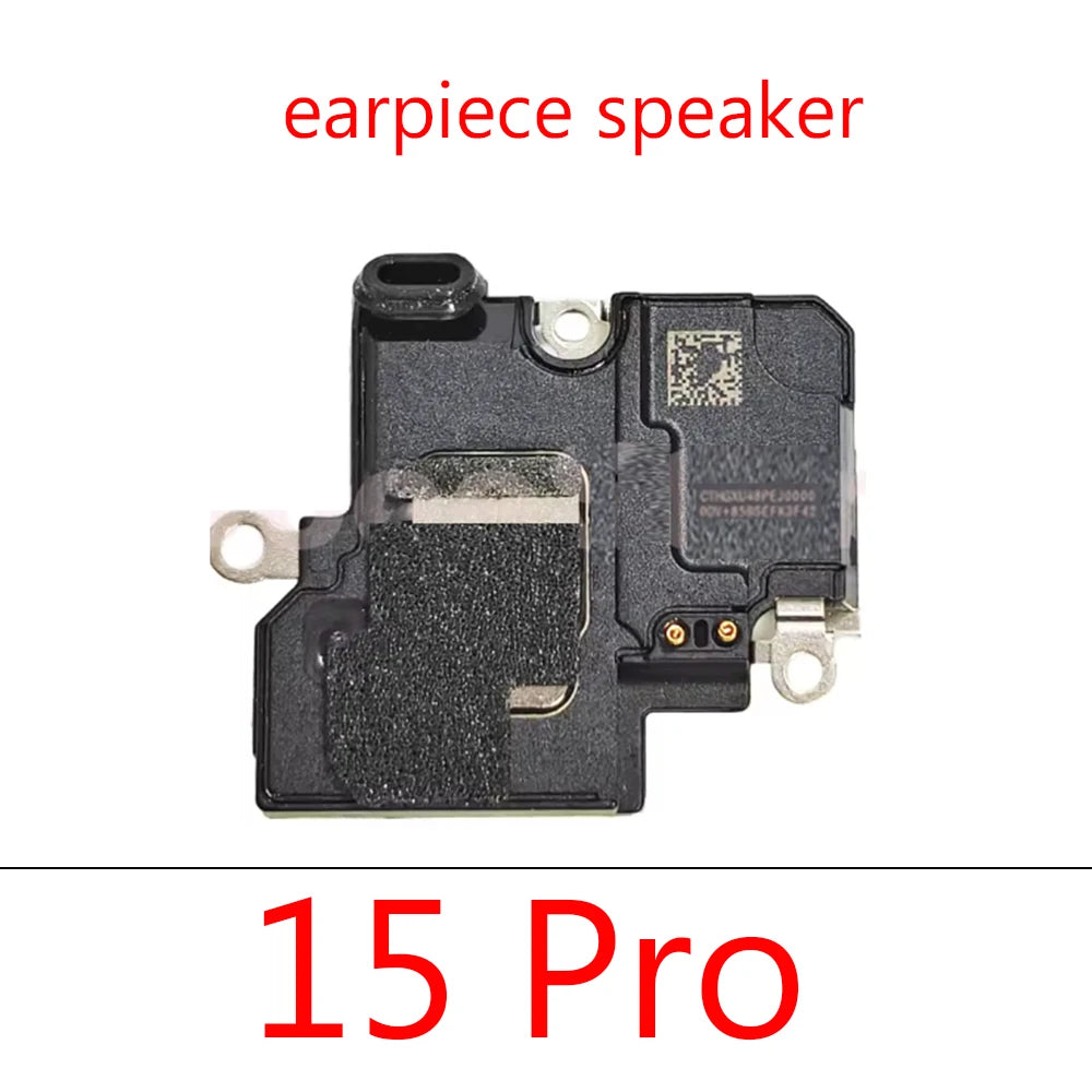 Front Earpiece Flex Cable for iPhone 15  Plus 16 Pro Max Ear Lound Buzzer Sound Speaker Headset fix  Parts iPhone phone repair parts