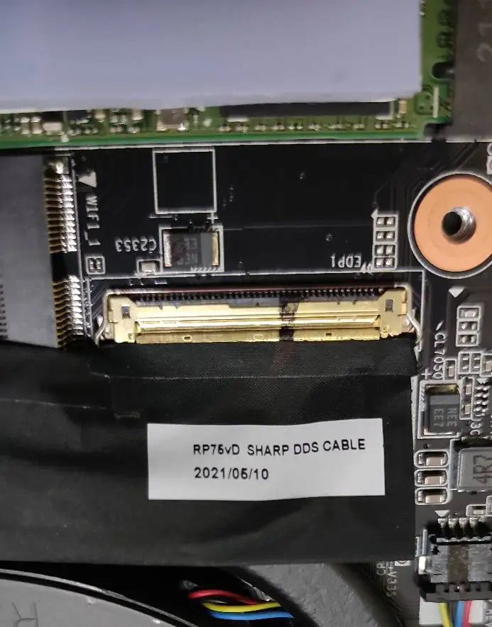 RP75vD SHARP DDS CABLE RX5M SHARP FHD cable 27890-X5ME0-G40S for Gigabyte Aorus 15P KD Gigabyte laptop repair parts